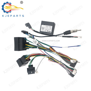 สายไฟรถยนต์ 40 พิน 16 พิน อะแดปเตอร์สำหรับเครื่องเล่นแอนดรอยด์ในรถยนต์ พร้อมชุดสายไฟ Canbus สำหรับรถยนต์เปอโยต์ 307 (4*2) - Product Image 4