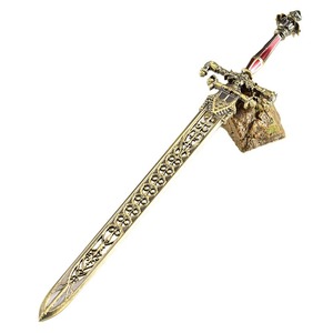 <span class=keywords><strong>Elden</strong></span> <span class=keywords><strong>Ring</strong></span> <span class=keywords><strong>Épée</strong></span> de Nuit et Flamme <span class=keywords><strong>Épée</strong></span> Mini Jouets <span class=keywords><strong>Épée</strong></span> en Alliage de Zinc 30cm 108g - Product Image 1