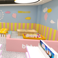 Magasin de jouets Design personnalisé bois Animation ville enfants jouets vitrine pour vitrine à la main échange de cadeaux étagères terrains de jeux