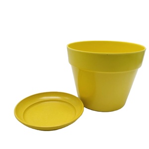 Mini Pots de fleurs personnalisés pour le bureau Fournitures de jardin Intérieur et extérieur Pot de fleurs en plastique bon marché d'usine - Product Image 5
