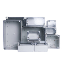 Boîtier électronique en plastique ABS personnalisé Boîte de jonction extérieure Boîte de jonction électrique étanche Ip67 moulée par injection ABS