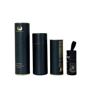 Caja Cilíndrica de Cartón Kraft Biodegradable con Revestimiento Antigrasa, Tubo de Cartón para Empaque de Barra de Champú - Product Image 3