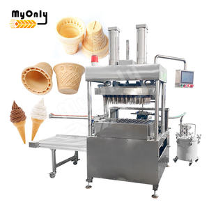 Il mio produttore commerciale di cono Gelato Wafer macchina cono per Pizza di tacchino macchina per il rotolamento di coni per cialde - Product Image 1