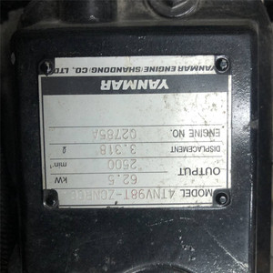 Moteur pour excavatrice 4TNV98T-ZCNRCC, assemblage complet - Product Image 5