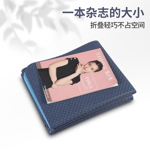 Tapis de yoga pour enfants The Beauty Of Yu, 183x61cm, 0,6cm d'épaisseur, antidérapant, pliable, écologique, pour enfants - Product Image 4