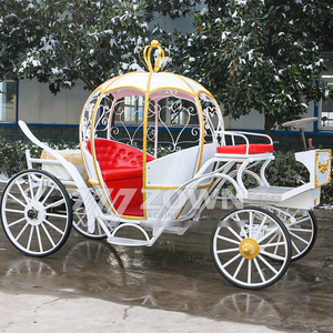 Carruaje Decorativo LED Eléctrico de Princesa Calabaza sin Caballos, Carroza Personalizada para Zoológico, Boda, Parque Temático, Desfile - Product Image 5