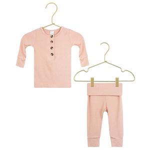 IBaifei Ensemble de layette bio unisexe pour bébé, comprenant un ensemble de vêtements essentiels pour nouveau-né (garçon et fille) et une combinaison, Rope De <span class=keywords><strong>Bebe</strong></span> - Product Image 1