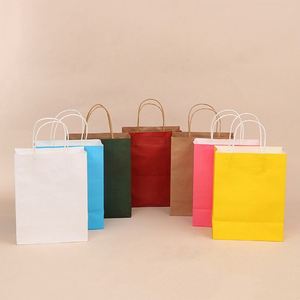 Bolsa de Papel Impresa Personalizada con Asa de Cinta Redonda para Boutique de Marca de Mezclilla, Venta al por Mayor y Exportación - Product Image 5