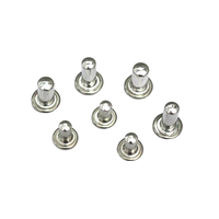 Rivets aveugles en acier inoxydable bon marché, zingués, à tête bouton OEM pour l'assemblage de manches de couteaux