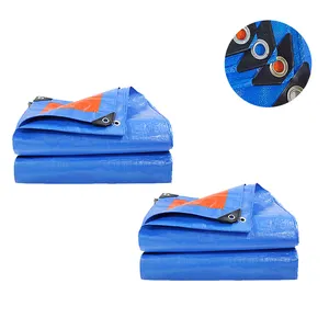 聚乙烯防水布低价高强度防水重型防水布阻燃防水布蓝色聚乙烯防水布