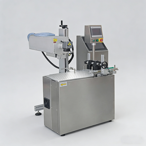 Motor Servo Personalizado de Fábrica, Marcador Láser Integrado en Cinta Transportadora, Código QR para Botellas de Plástico de Vitaminas, Identificación Única, Anti-Falsificación, Trazable - Product Image 2