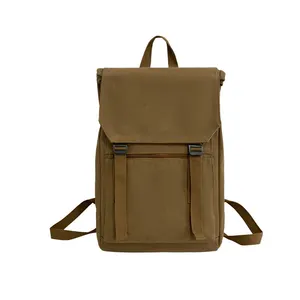 Adolescente mochila mochila personalizada laptop garra cáqui computador inteligente faculdade pendulares mochila sacos para homens