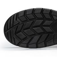 Chaussures de sécurité GUYISA, imperméables, en cuir embossé, semelle légère en PU, chaussures de travail pour hommes, pointe en acier, pour l'extérieur