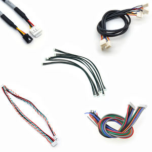 Кабель-жгут с разъемами OEM ODM: электронные разъемы JST XH DB9, шаг 2.54мм/1.25мм, 2-контактные, 4-контактные, 10-контактные, с изоляцией из ПВХ/ПТФЭ - Product Image 2