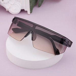 Lunettes de soleil sport unisexes tendance, monture PC, protection UV400, pour le cyclisme en extérieur et utilisation coupe-vent, avec emballage boîte - Product Image 5