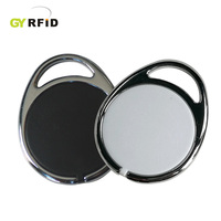 Étiquette de clé en métal robuste GYRFID 13,56 MHz 213 NFC pour la gestion des présences