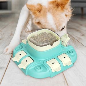 3-en-1 Blue Puzzle Toy & Dog Nail File 8 Sandpapers Scratch Pad con dispensador de golosinas Tazones de enriquecimiento para uñas - Product Image 3