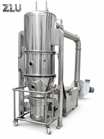 FL Lab Machine de granulation et séchage en lit fluidisé pour gomme arabique de laboratoire, avec pistolet de pulvérisation, moteur, écologique