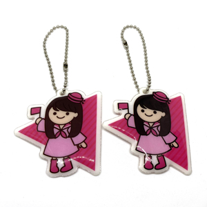 Llavero personalizado de Pvc con logotipo de coche, <span class=keywords><strong>Mini</strong></span> bolsa de dulces, linterna Led, plástico ecológico, promoción HY - Product Image 4