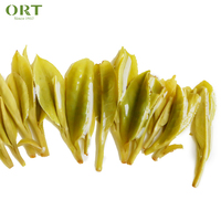 Thé vert en feuilles amples, biologique, Long Jing West Lake Dragon Well 43, thé vert