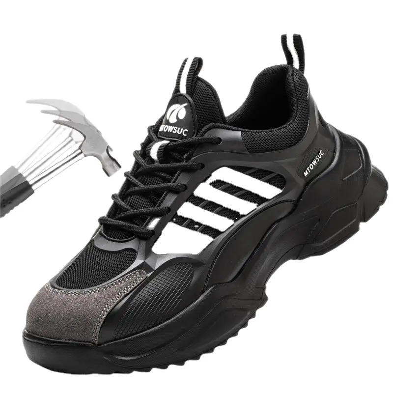 2023 new style Steel Toe Safety shoes that meet safety standards Wear resistant Breathable Safety Shoes