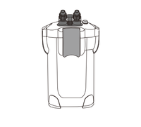 Filtre externe série HW-3 pour aquarium et bassin