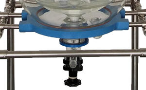 शंघाई Linbel उच्च योग्य 100l प्रयोगशाला ग्लास रिएक्टर 100 लीटर रिएक्टर - Product Image 3