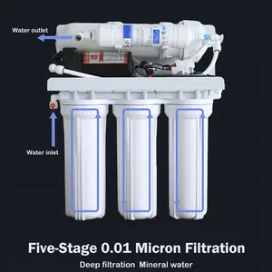 Alkaline Good Quality Home Salt Water Purifier For Alkaline Water /ro Water Purifier Filter With Uv Light Machine Price