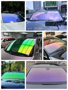 Film de verre de fenêtre photochromique rouge <span class=keywords><strong>flash</strong></span> vert haute isolation thermique film de protection de pare-brise de voiture - Product Image 6