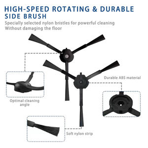 Kit de pièces détachées pour aspirateur robot Roborock S8 Pro <span class=keywords><strong>Ultra</strong></span>/G20 : brosse principale, brosse latérale, filtre, serpillière, batterie électrique - Product Image 5