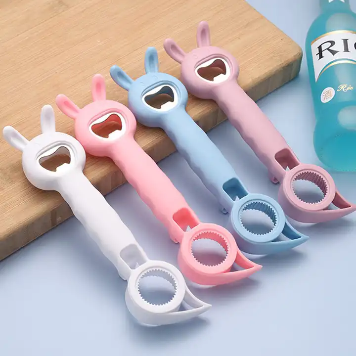 Silicone Multifunctional Four-in-one Bottle Opener, Bottle Opener Clip, Lid  Opener, Can Opener, Bottle Opener For Arthritis Hands And Weak Hands, Aging Arthritis  Bottle Opener, Kitchen Gadgets, Kitchen Supplies, Kitchen Tools, Kitchen  Stuff 