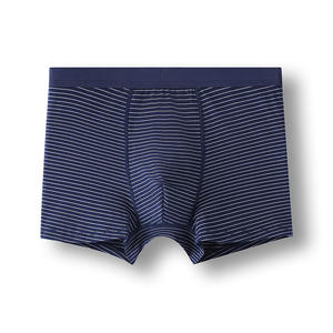 Lâche respirant rayé coton hommes sous-vêtements hommes Boxer slips sous-vêtements grande taille hommes sous-vêtements - Product Image 2