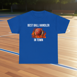 Camiseta de baloncesto con la frase 'Mejor manejador de balones de la ciudad', camiseta divertida con meme, regalo divertido, camisetas divertidas - Product Image 3