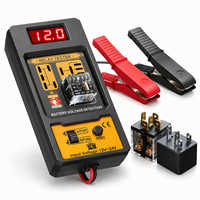 Testeur de relais automobile CNB-808 12V-24V universel, analyseur de relais automobile 4 et 5 broches, affichage numérique LED, outil de test de circuit