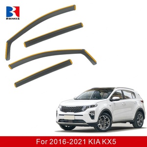 Pare-soleil pour Kia Kx5 2016-2021, déflecteur injecté en PC pour visière de fenêtre intégrée - Product Image 2