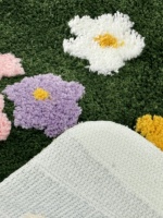 Cadeau créatif Logo Design Tapis de décoration de chevet antidérapant
