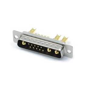 <span class=keywords><strong>Copa</strong></span> de conector hembra D-<span class=keywords><strong>Sub</strong></span> 13W3 con PIN dorado de alta corriente tipo recto para soldadura de cable Conector de cable Premium - Product Image 4