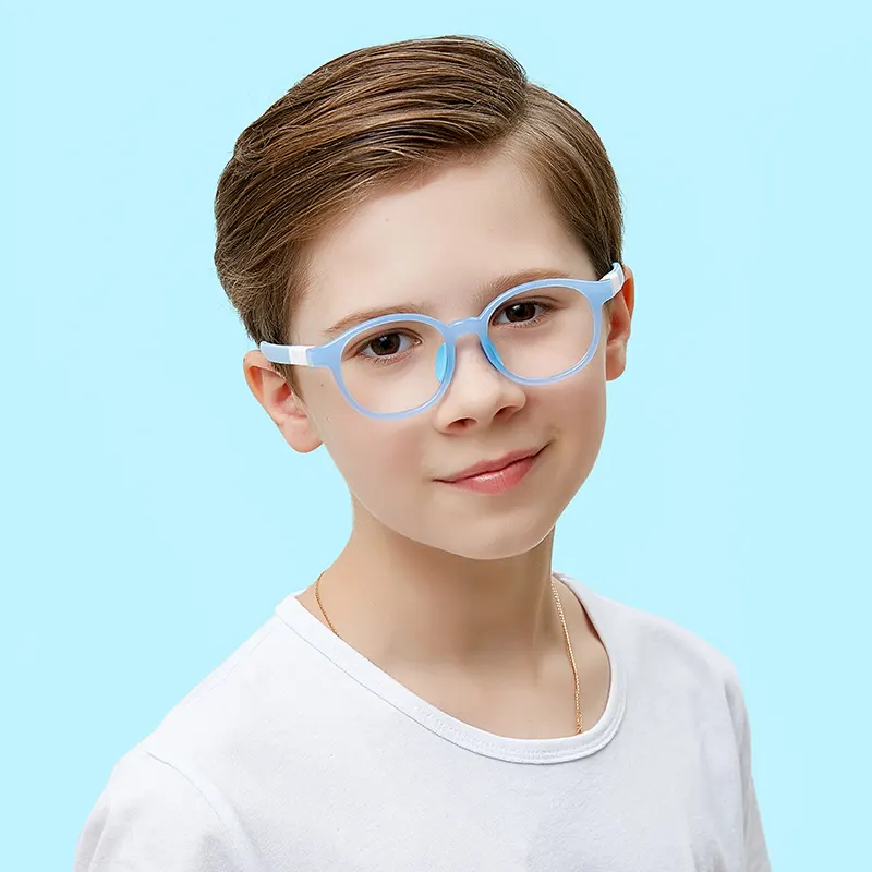 Маленькая Минимальная партия, детские оправы для очков, очки с синим светом, детские очки с блокировкой синего света для мальчиков и девочек