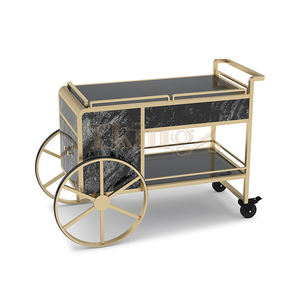 गर्म बिक्री उच्च गुणवत्ता यूरोपीय शैली होटल शराब पीने वाली कार्ट पेय ट्रॉली - Product Image 4