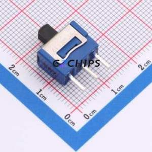 8SS1022-Z Slide Switch Through hole Component (THT) Switch Single Pole Double Throw Rectangle Pin Header PC Pin Through Hole - Product Image 1