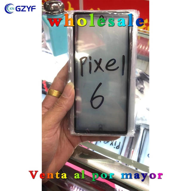 Mobile Phone Screen Fromnt Glass with OCA for Google Pixel 6 5A 3A 4A Cristal OCA KNGZYF SELL FAST SHIPPING