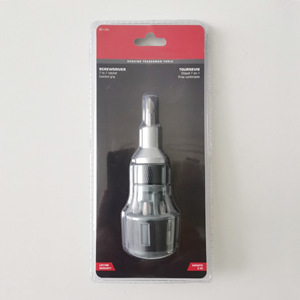 Lixin Tools 7-In-1 Ratchet Screwdriver Crv Vanadium Steel Bit Magnetic Radish Head Design - Product Image 1