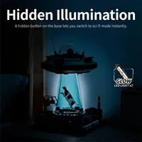 Tuomu T1130 2026 Nuevo Modelo de Nave Espacial Alienígena MOC, Juguetes de Construcción Creativos, Ladrillos DIY para Niños, Regalos, 786 Piezas, Juego de Bloques de Construcción