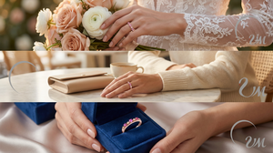 Bague en or rose 18 carats avec rubis naturel et diamant, design unique, polissage exquis, vente en gros pour unisexe/hommes/femmes - Product Image 4