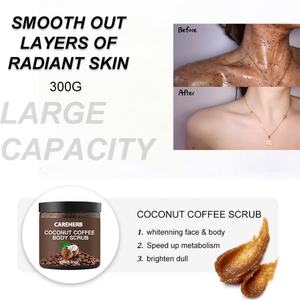 Gommage exfoliant hydratant bio au café et à la noix de coco, personnalisé avec votre marque privée, pour le visage et le corps - Product Image 4