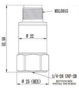 חיישן מרוכב פיזואלקטרי בטיחותי באופן מהותי למדידת מהירות וטמפרטורה EA11-A01 הגנה IP65 -40C +85C - Product Image 6
