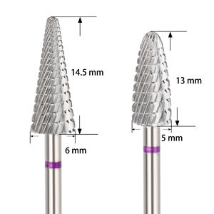 لقمة حفر أظافر من كربيد التنجستن بشكل مخروطي 3/32 بوصة بسعر الجملة الروسي تستخدم للعناية بالأظافر في المانيكير والباديكير - Product Image 3
