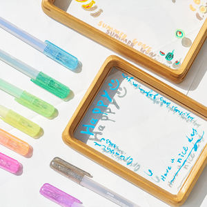 Ludaye Mini Clapping Transparant massief hout Creatief Milieuvriendelijk Handgemaakt DIY Valentijnsdagcadeau Dubbelzijdig bedrukt foto - Product Image 5