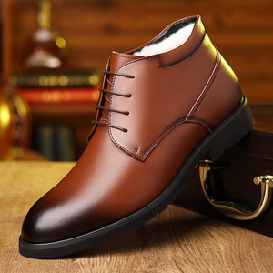 Nuevos zapatos casuales de cuero para hombre, estilo de negocios sencillo, suela suave antideslizante, resistente al desgaste, punta puntiaguda, calzado formal adecuado - Product Image 1