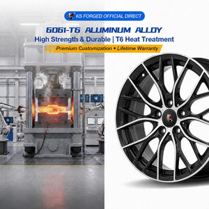 <span class=keywords><strong>Jantes</strong></span> en alliage d'aluminium forgé légères KS 19 20 21 <span class=keywords><strong>pouces</strong></span>, noires et argentées, à rayons fendus pour <span class=keywords><strong>BMW</strong></span> Série <span class=keywords><strong>3</strong></span> 5, Audi A4 A6 - Product Image 3